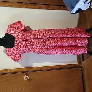 Women's Maxi Dress with Ruched Sleeves